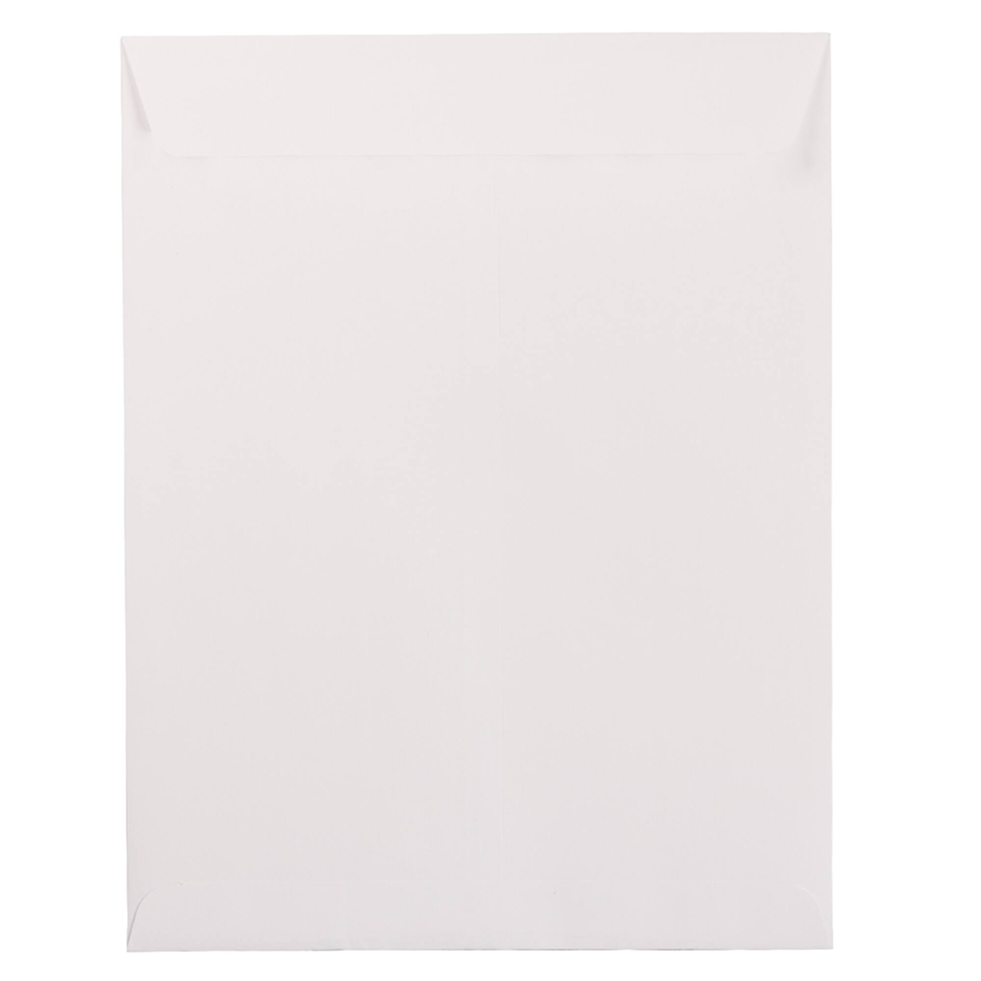 JAM Paper 10" x 13" White Open End Catalog Envelopes